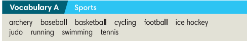 6.1 Vocabulary - Unit 6. A question of sport – Tiếng Anh 6 – English Discovery 0 1