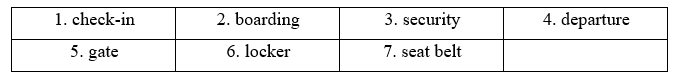 6.1. Vocabulary - Unit 6. On the go - SBT Tiếng Anh 11 English Discovery 3 2