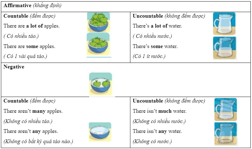 Language Focus: Countable and uncountable nouns - some, any, much, many and a lot of - Unit 5- SBT Tiếng Anh 6 - Friends Plus (Chân trời sáng tạo) 1 2