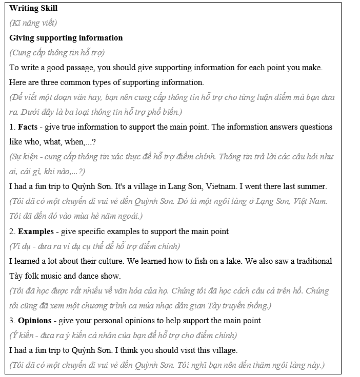 Tiếng Anh 8 Unit 8 Lesson 3 5 1