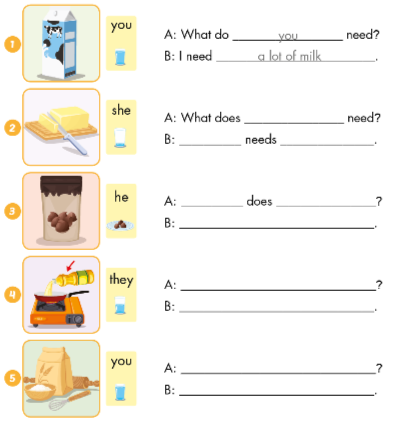 Unit 6. Food and Drinks - SBT Tiếng Anh 5 - iLearn Smart Start 3 1