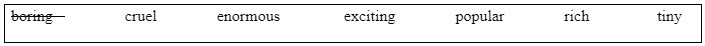 Vocabulary: People and places - Unit 3: The past - SBT Tiếng Anh 7 Friends Plus 2 1