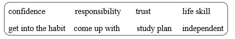 Vocabulary - Unit 8. Becoming independent - SBT Tiếng Anh 11 Global Success 0 1